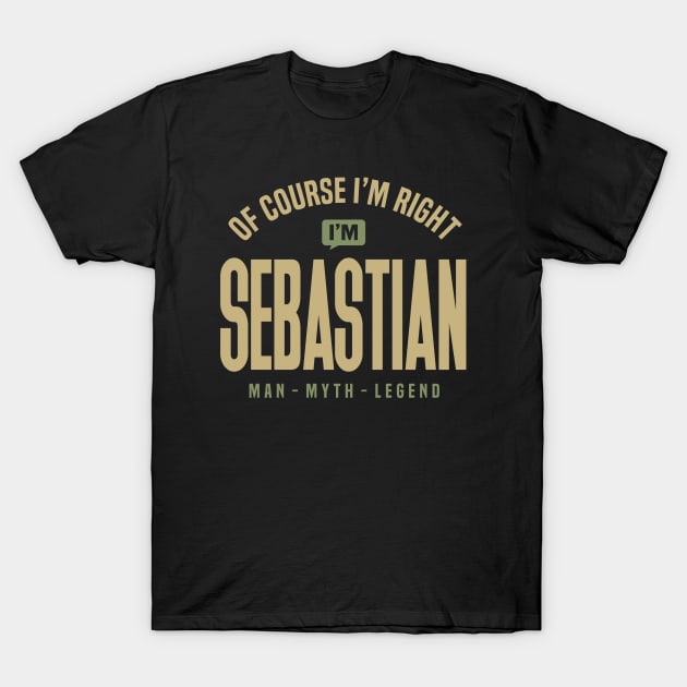 I'm Sebastian T-Shirt by C_ceconello